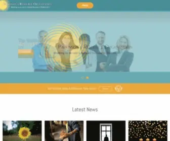 Parkinsonsresource.org(Parkinson's Resource Organization) Screenshot