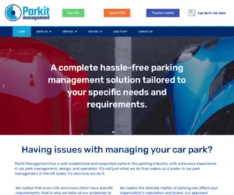 Parkitmanagement.co.uk(Parkit Management) Screenshot