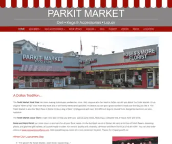 Parkitmarket.com(Deli) Screenshot