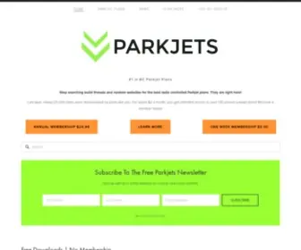 Parkjets.com(Parkjets) Screenshot