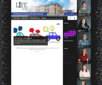 Parklandimmanuel.ca(Parkland Immanuel School) Screenshot