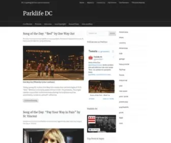 Parklifedc.com(Parklife DC) Screenshot