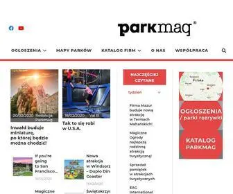 Parkmag.pl(Najlepszy portal o parkach rozrywki) Screenshot