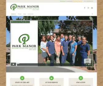 Parkmanorrehabilitation.com(Nursing Home) Screenshot