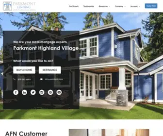 Parkmont.com(American Financial Network) Screenshot
