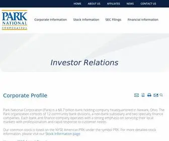 Parknationalcorp.com(Park National Bank) Screenshot