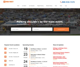 Parknparty.com(Parking Reservations) Screenshot