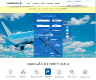 Parkovani-U-Letiste-Ruzyne.cz(Parkování u letiště Praha Ruzyně) Screenshot