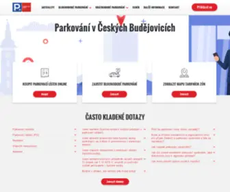 Parkovanicb.cz(Parkování) Screenshot