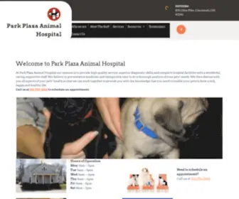 Parkplazaah.com(Park Plaza Animal Hospital) Screenshot