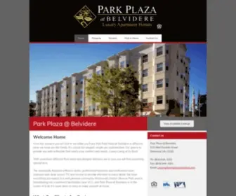 Parkplazabelvidere.com(Park Plaza @ Belvidere) Screenshot