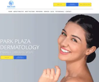 Parkplazadermatology.com(Park Plaza Dermatology) Screenshot