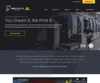 Parkprint.com(Park Printing) Screenshot