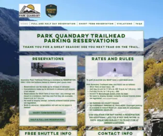 Parkquandary.com(Park Quandary) Screenshot