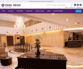 Parkregisarion.com(Park Regis Arion Kemang Hotel) Screenshot