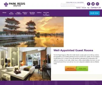 Parkregissingapore.com(Park Regis Singapore) Screenshot