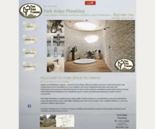 Parkridgeplumbing.com(Park Ridge Plumbing) Screenshot