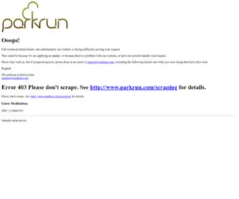 Parkrun.com(Parkrun) Screenshot