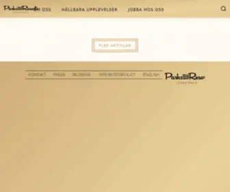 Parksandresorts.com(Parks and Resorts) Screenshot