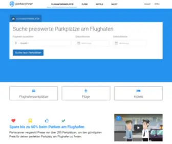 Parkscanner.de(Parken am Flughafen) Screenshot