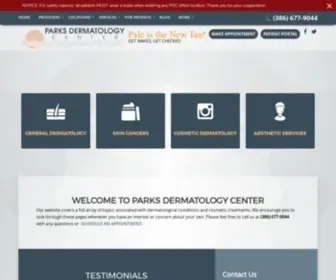 Parksdermatology.com(Parks Dermatology Center) Screenshot