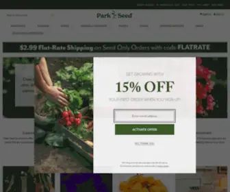 Parkseed.com(Park Seed®) Screenshot