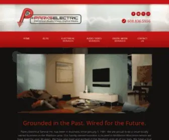 Parkselectrical.com(Home & Commercial Electrician Madison WI) Screenshot