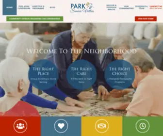 Parkseniorvillas.com(Park Senior Villas) Screenshot