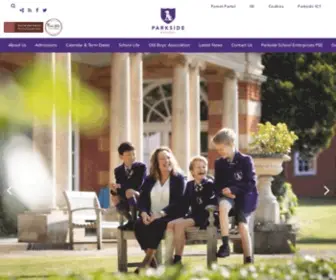 Parkside-School.co.uk(Parkside School) Screenshot