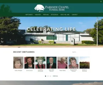 Parksidechapelfh.com(Parkside Chapel Funeral Directors) Screenshot