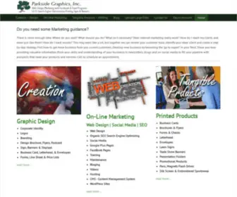 Parksidegraphics.com(Parkside Graphics Inc) Screenshot
