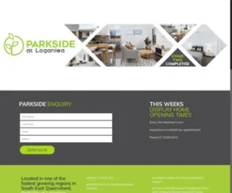 Parksideloganlea.com.au(Just another WordPress site) Screenshot