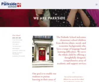 Parksideschool.org(The Parkside School) Screenshot