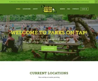 Parksontap.com(Parks on Tap) Screenshot
