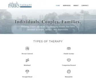 Parkstherapyllc.com(NYC Therapy) Screenshot