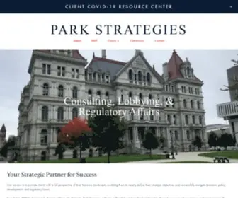 Parkstrategies.com(Park Strategies) Screenshot