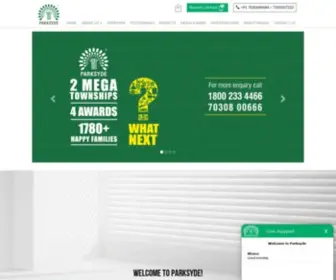 Parksyde.com(Nashik Property) Screenshot