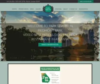 Parktavern.com(Park Tavern In Piedmont Park) Screenshot