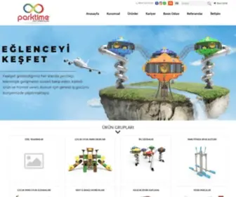 Parktime.com.tr(Parktime Park ve Kent Ekipmanları) Screenshot