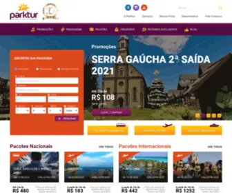 Parktur.com.br(Parktur Viagens e Turismo) Screenshot