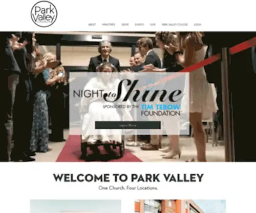 Parkvalleychurch.com(Park Valley Church) Screenshot