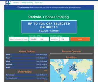 Parkvia.com(Choose parking) Screenshot