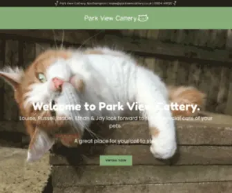 Parkviewcattery.co.uk(Park View Cattery) Screenshot