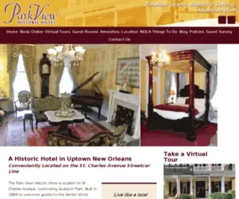 Parkviewguesthouse.com(Park View Historic Hotel) Screenshot