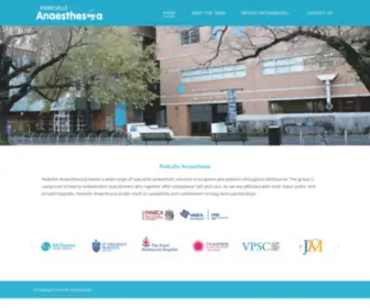 Parkvilleanaesthesia.com(Parkville Anaesthesia) Screenshot