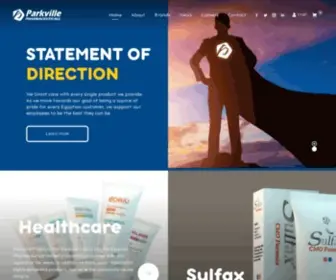 Parkvillepharma.com(Parkville) Screenshot