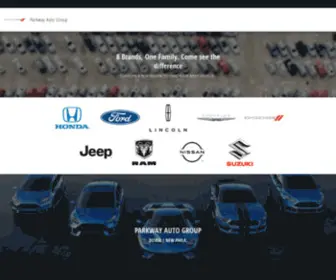 Parkwayauto.com(Parkway Auto Group) Screenshot