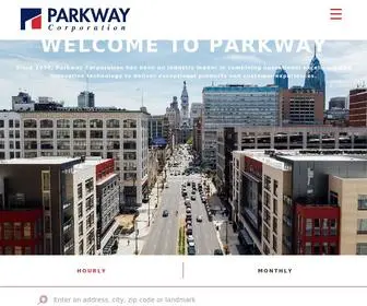 Parkwaycorp.com(Parkway Corporation) Screenshot
