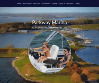 Parkwaymarina.com(Parkway Marina) Screenshot