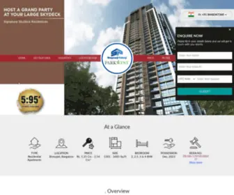 Parkwest.net.in(Shapoorji Pallonji Parkwest Phase 2) Screenshot